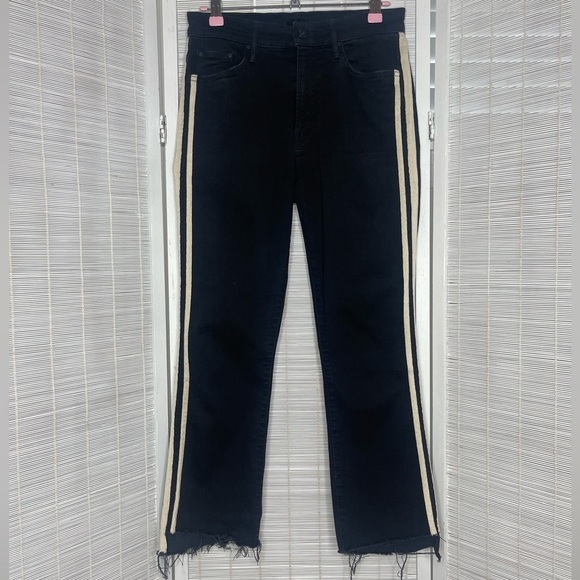 MOTHER Denim - Mother Insider Crop Step Fray Guilty Racer